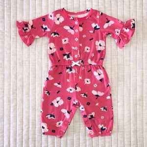 5 for $20!! Carter's 3/4 bell sleeve floral romper